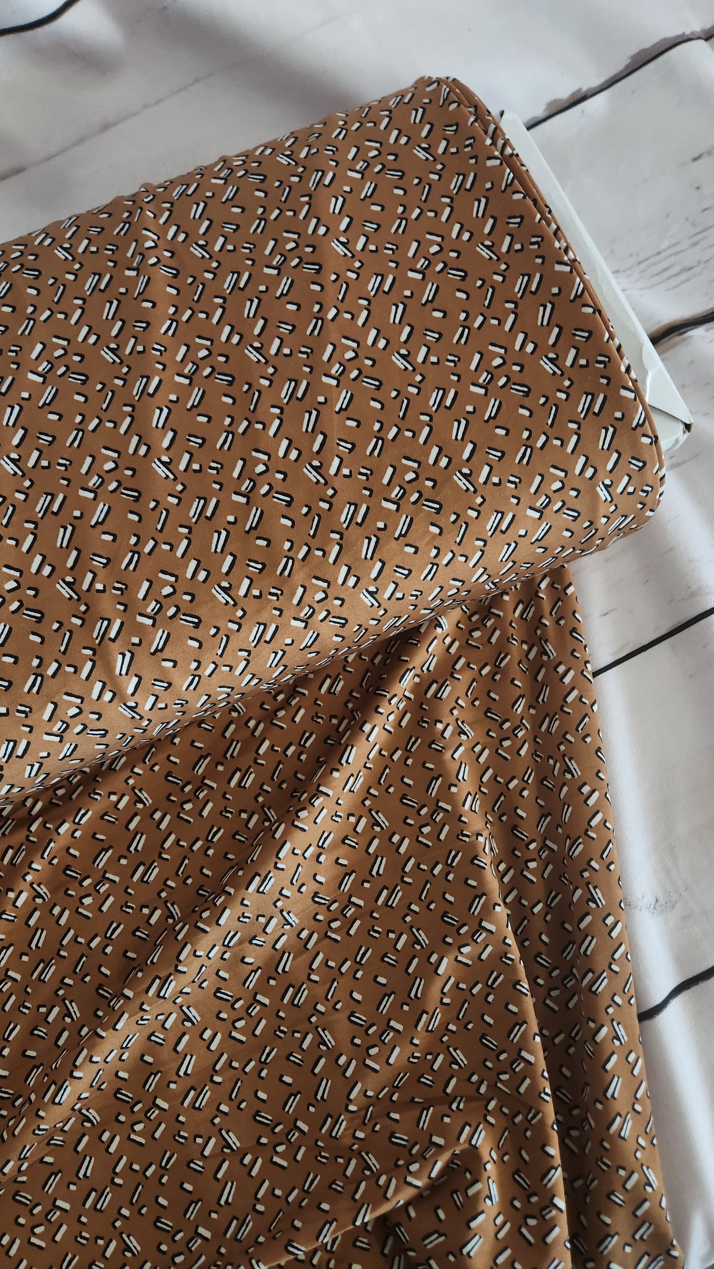 Dty knit autumn brown