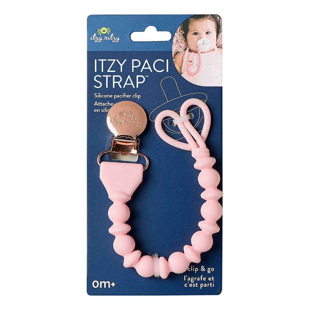Itzy Paci Strap™ Silicone One-Piece Pacifier Clips