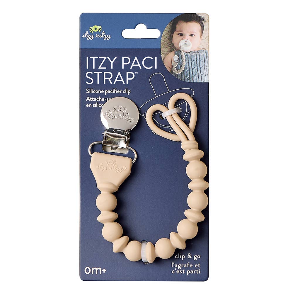 Itzy Paci Strap™ Silicone One-Piece Pacifier Clips