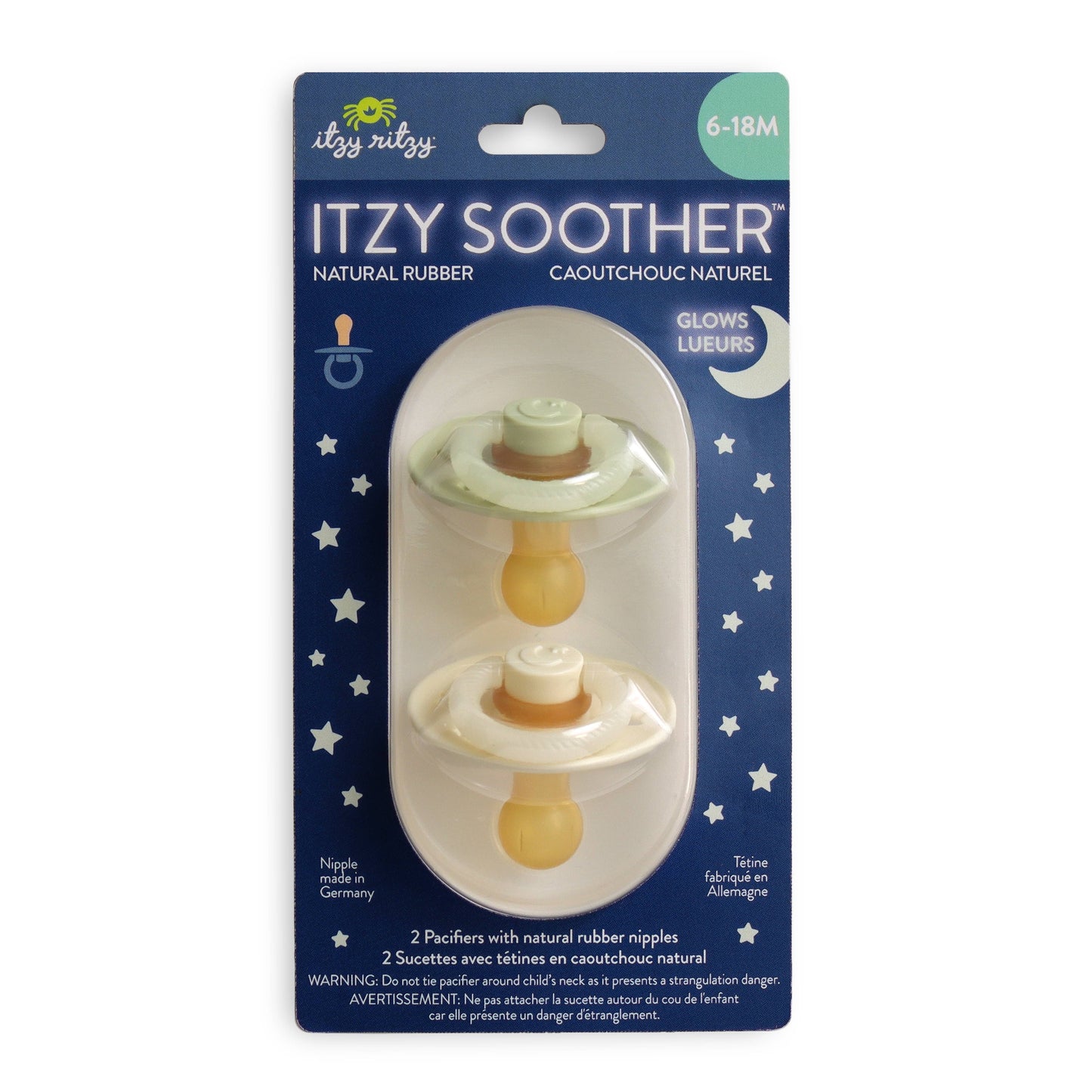 *NEW STYLES* Itzy Soother™ Natural Rubber Paci Sets