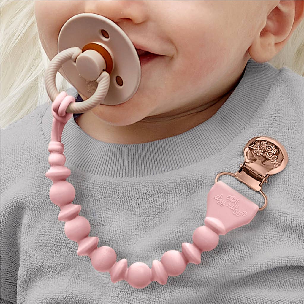 Itzy Paci Strap™ Silicone One-Piece Pacifier Clips