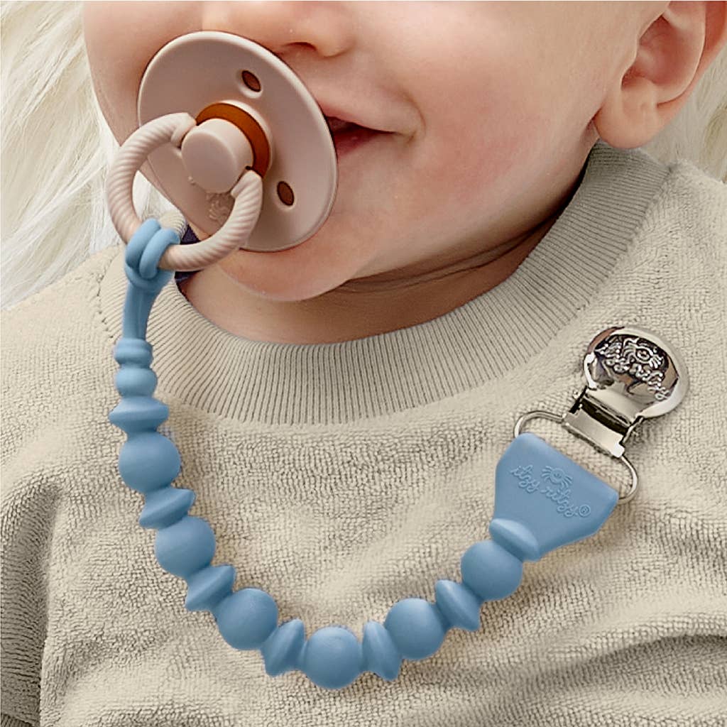 Itzy Paci Strap™ Silicone One-Piece Pacifier Clips