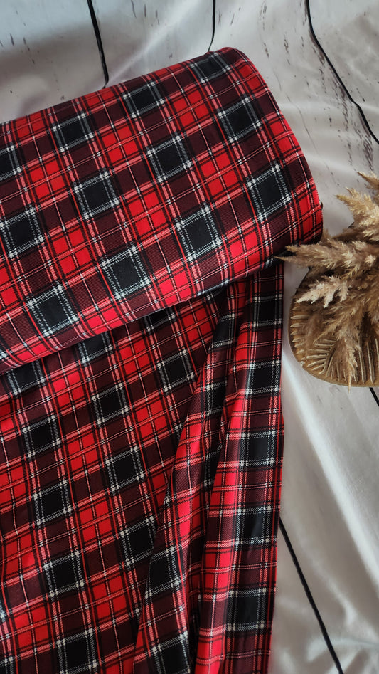 Red shacked double brush