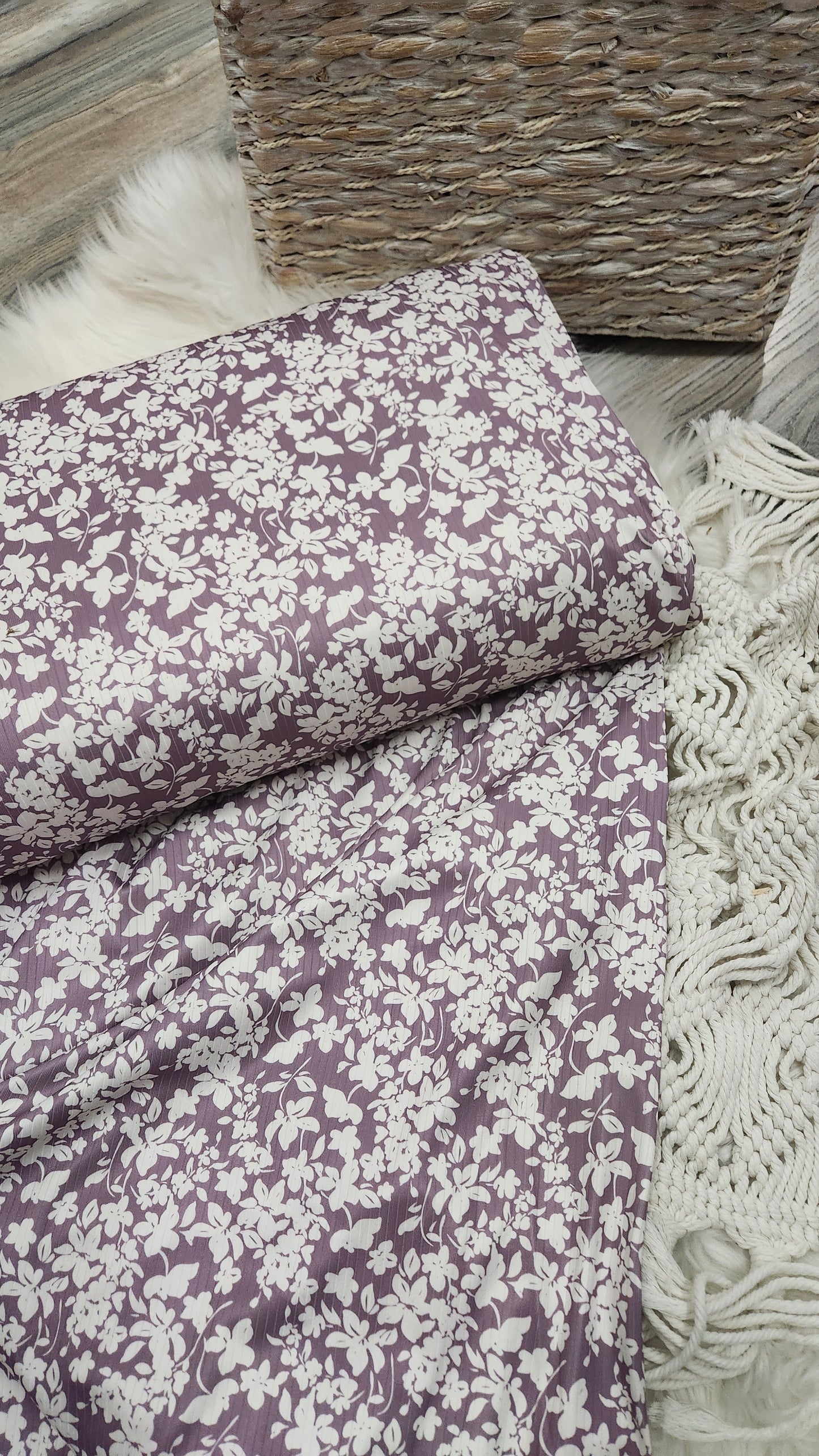 Purple non brush rib