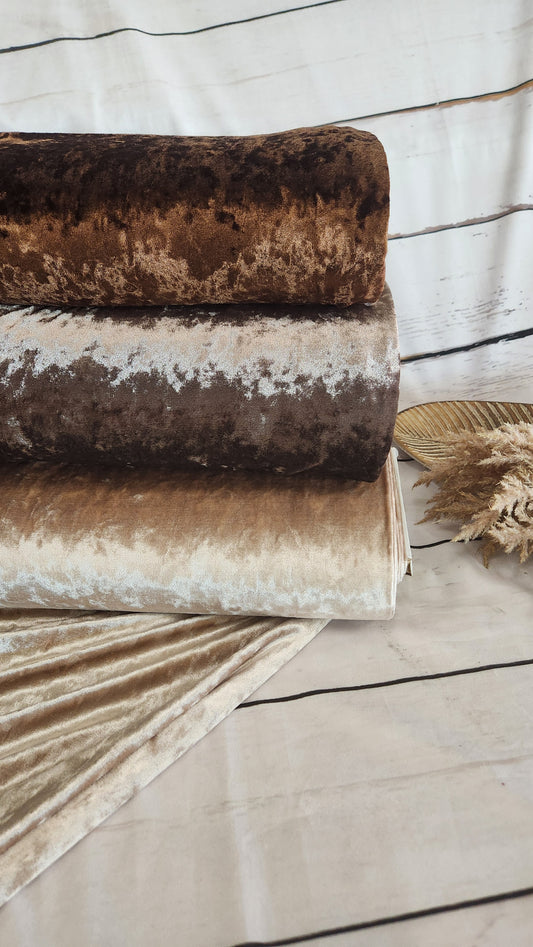 Crushed velvet only the middle one available