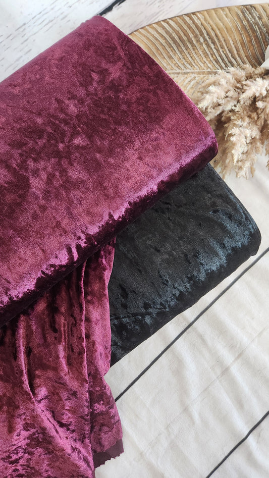Crushed velvet