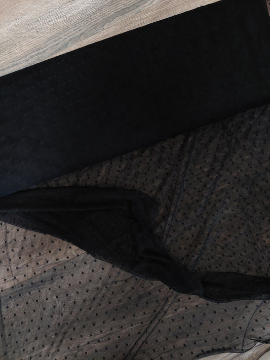 Black lace