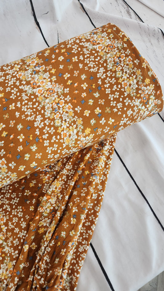 Double brush mustard yellow