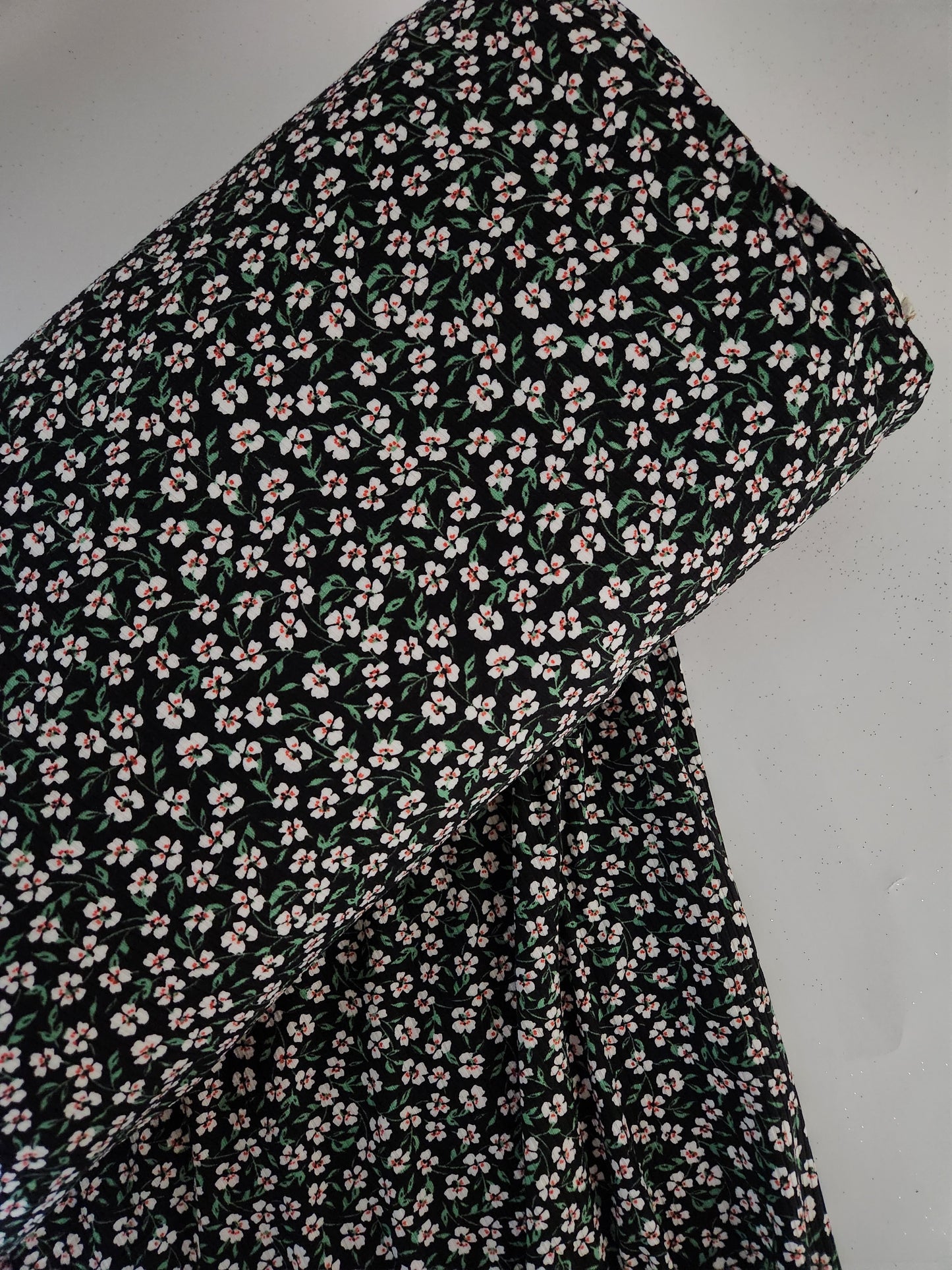 Rib knit  black background